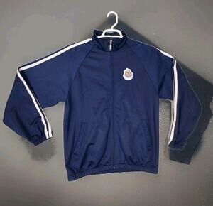 Chivas De Guadalajara Soccer Team Jacket Medium JohnSon Track Coat Futbol Tecat